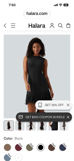 Halara Suede Mini Dress