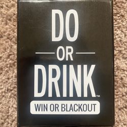 Do or Drink Drinking Game For Adults