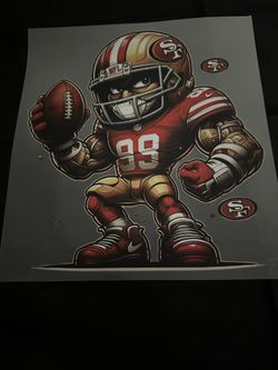 San Francisco 49ers Heat Transfer 