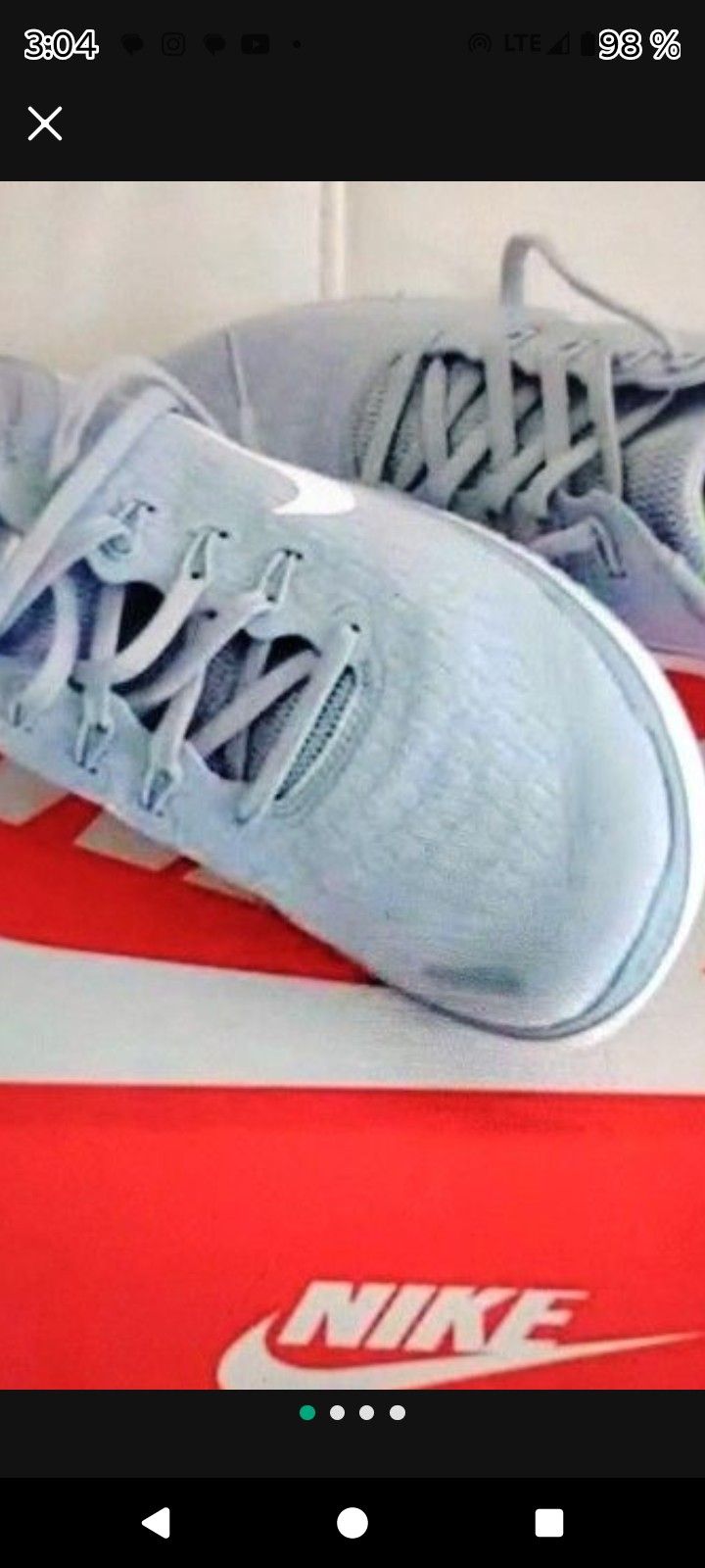 Nike Free RunLobo Running 9.5 Women.