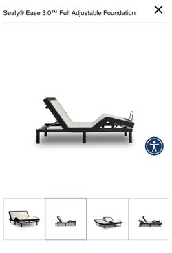 Full Adjustable Foundation And Memory Foam Mattress