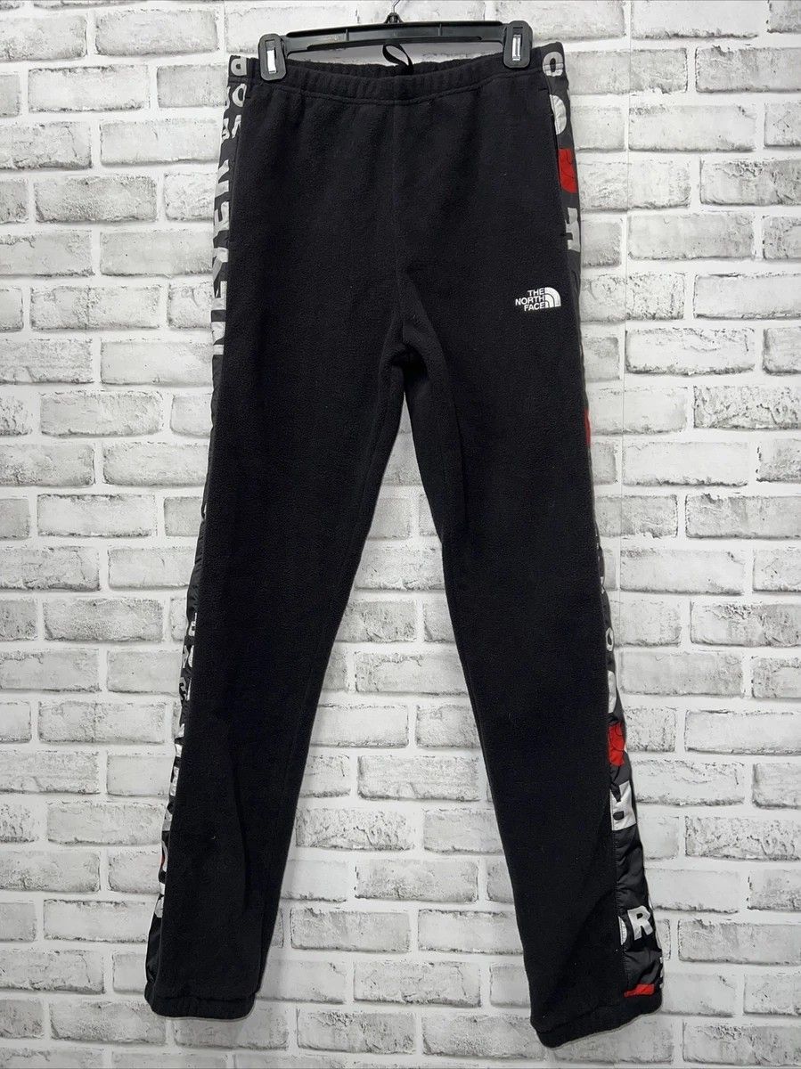 The North Face Black Fleece Pants Youth Size M Medium