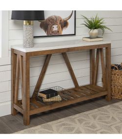 Modern console table