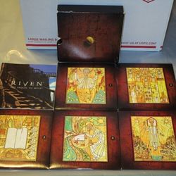 Riven The Sequel To Myst 5 Disc PC CPU Software Game for Windows/Mac