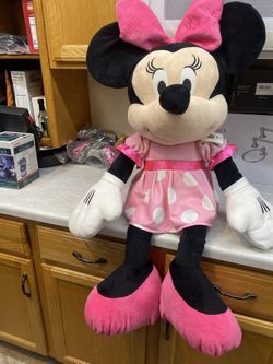 Minnie Mouse Stuff Animal Plush Disney Jumbo