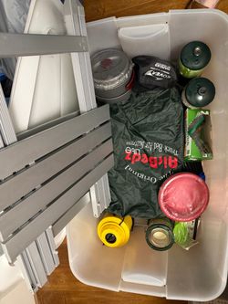Camping gear bundle