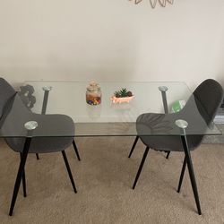Dining Table + 2 Chairs 