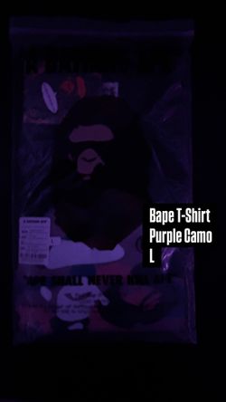 Bape T-Shirt Authentic Large
