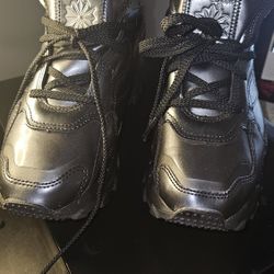 REEBOK CARDI B LEATHER BLACK