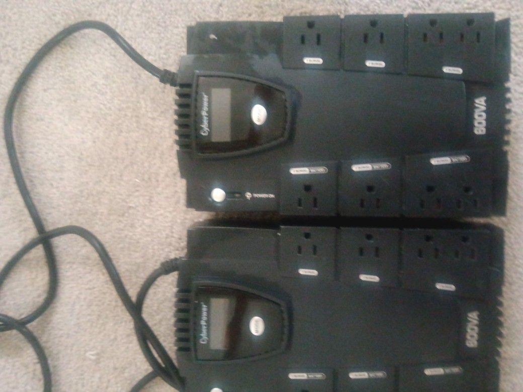 Cyberpower 600 VA PCs