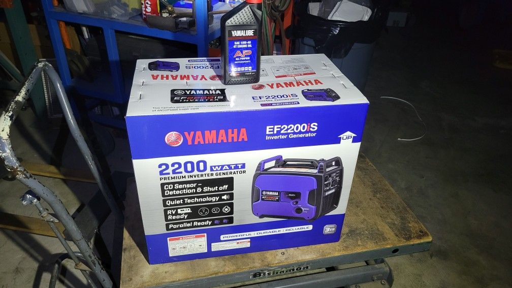 New Yamaha 2200iS Inverter Generator