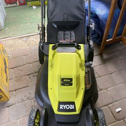 RYOBI 20 in. 13 Amp Electric Walk Behind Lawn Mower