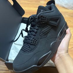 JORDAN 4 BLACK CAT SIZE 10