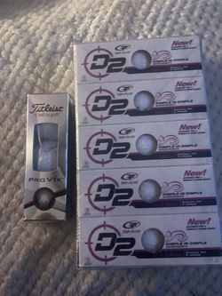 Titleist And Top Flite Golf Balls 