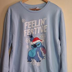 Womens Disney Stitch Sweater Size XL