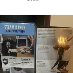 Steam & Iron 2-in-1 With Turbo