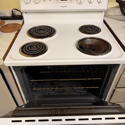 Hot point electric  stove