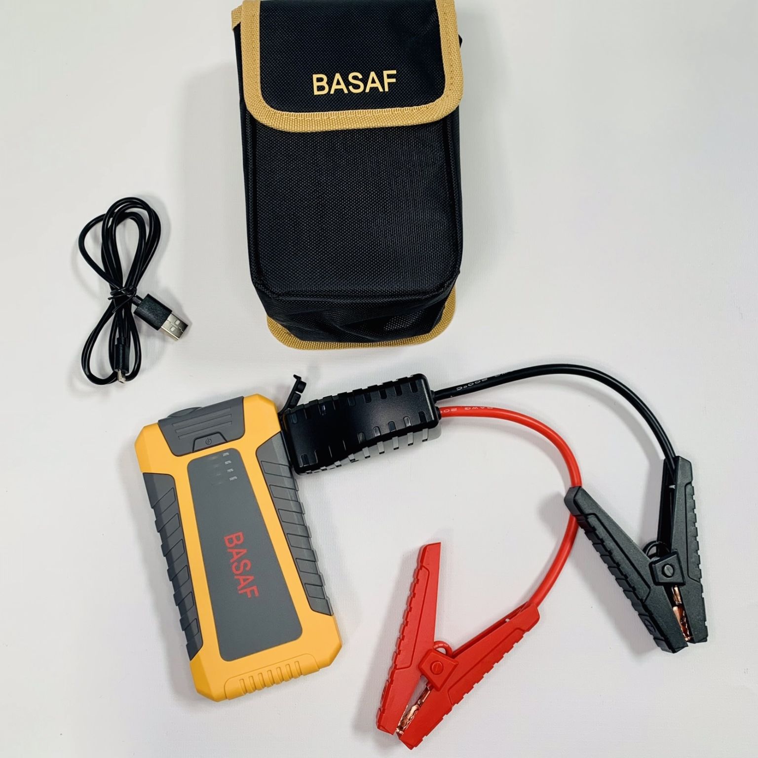 BASAF 800A Portable Jump Starter, Car Battery Jumper