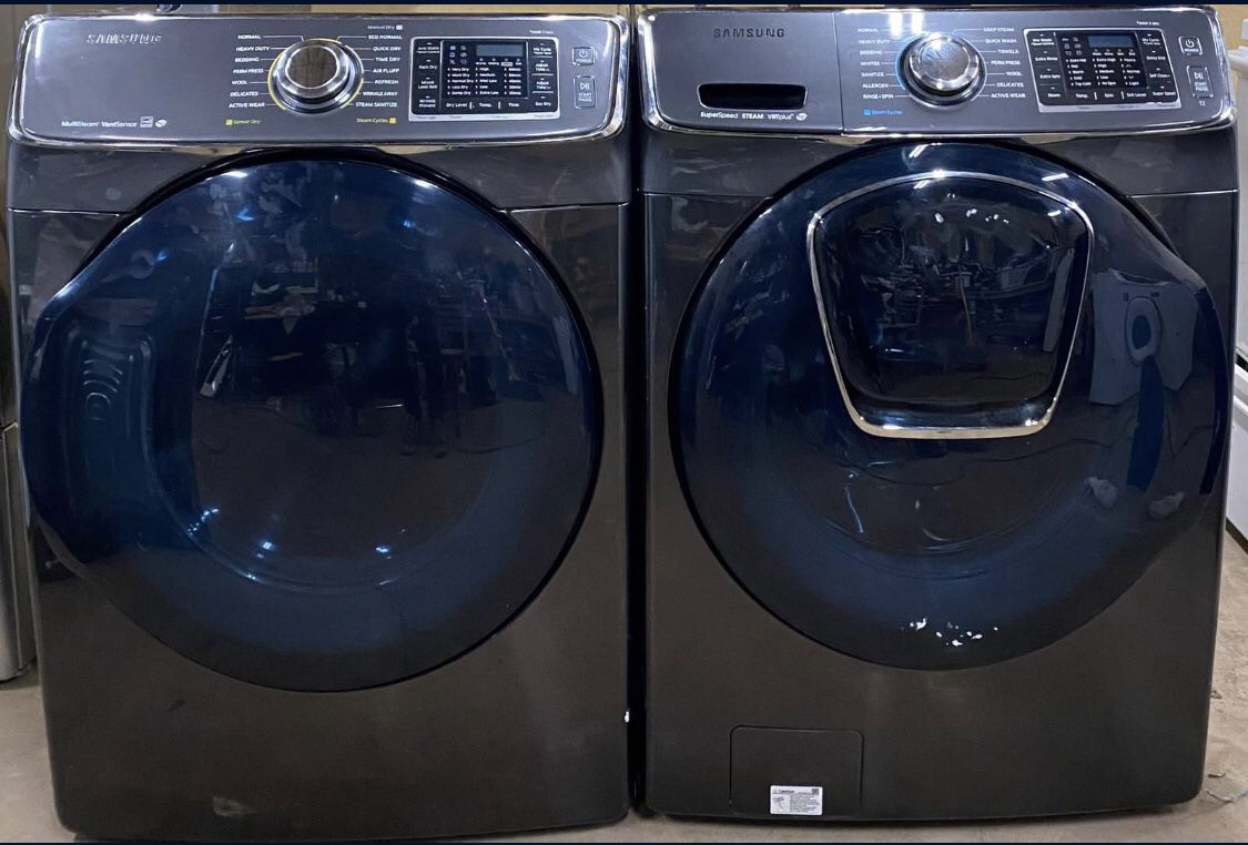 Samsung MultiSteam Addwash Washer & Dryer Set 