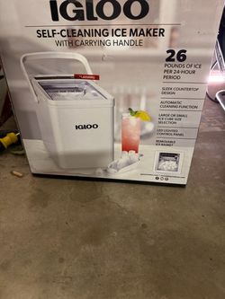 Igloo Self-Cleaning Countertop Ice Maker