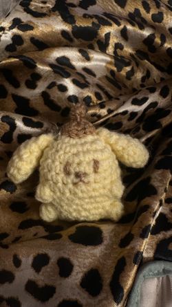 Crochet Pompompurin Keychain!