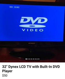 Tv w/ built in DVD player