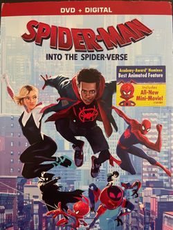 Marvel SPIDER-MAN Into The SPIDER-VERSE (DVD + Digital-2018)