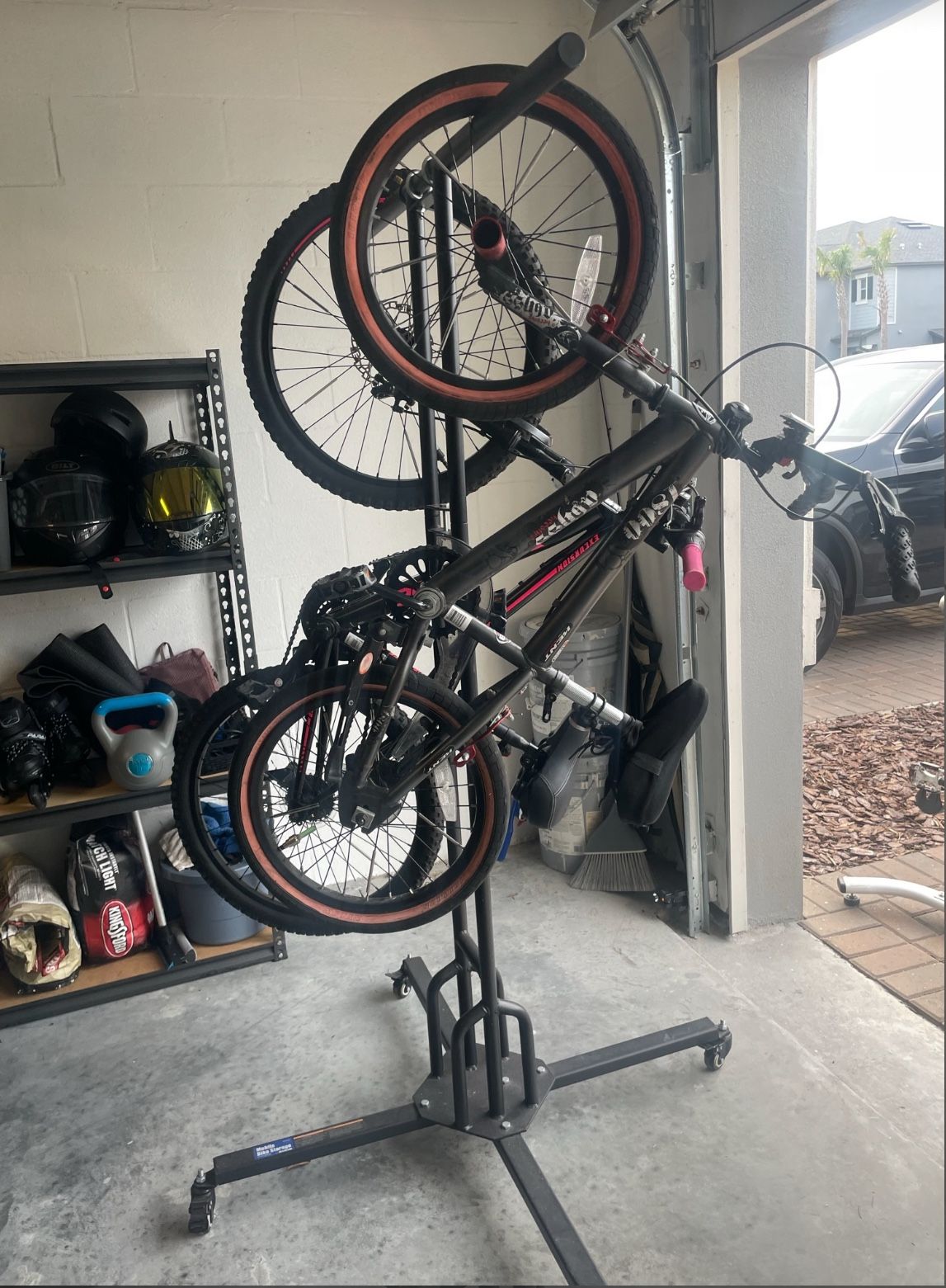 Mobile Bike Rack