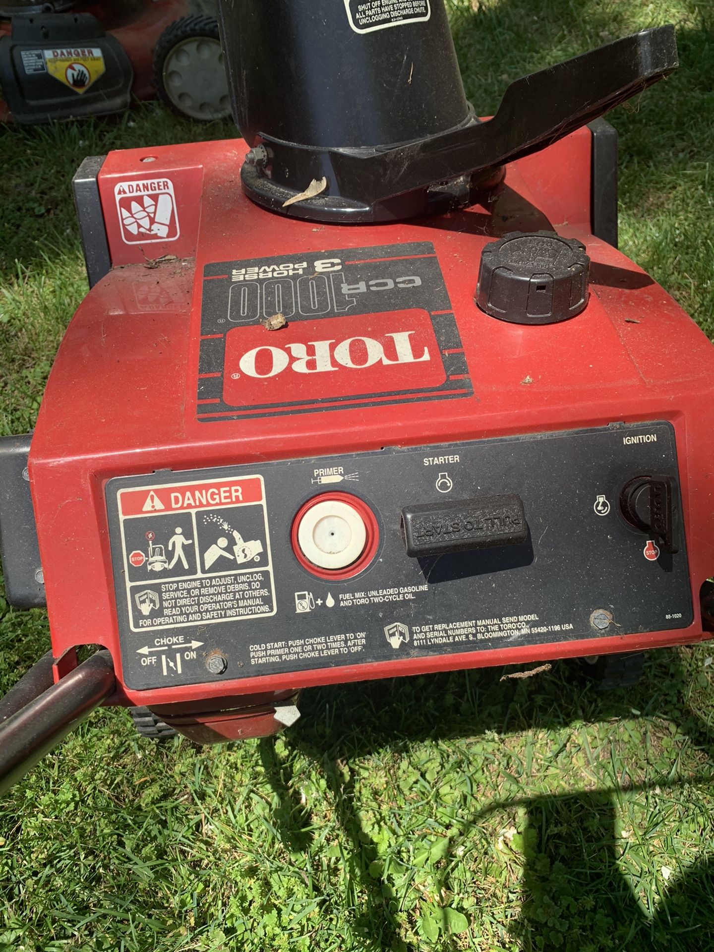 Toro CCR 1000 for Sale in Carlisle Brks, PA OfferUp