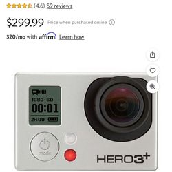 New GoPro camera that comes with attachment for a helmet or attachment for a dashboard