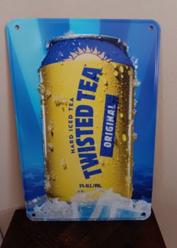 Twisted Tea Tin Sign