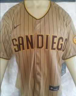San Diego Padres Xander Bogaerts Pinstripe Road Jersey Men 40/M