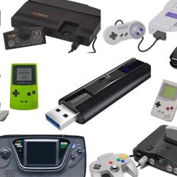 USB Flash Drive With Retro Games