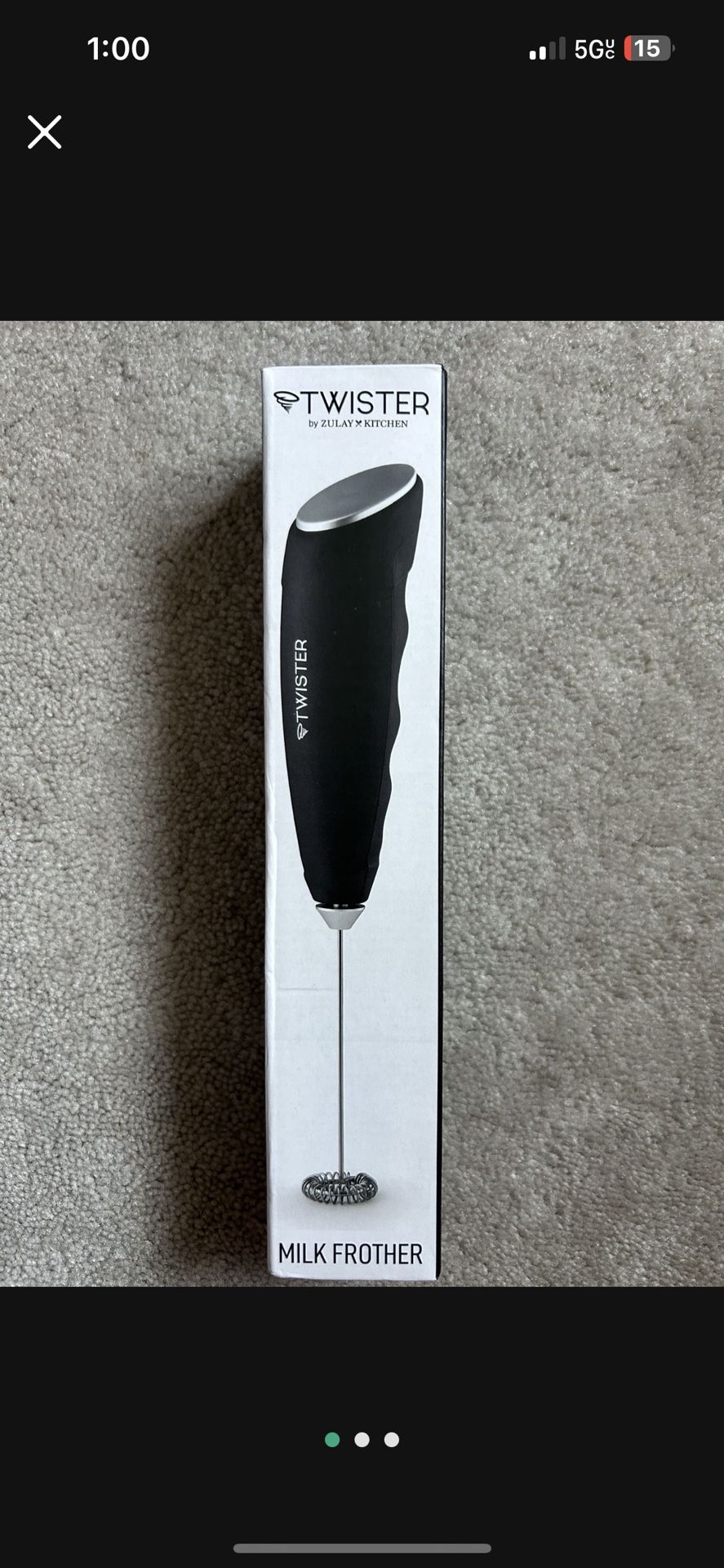 Twister by Zulay Kitchen - Milk Frother