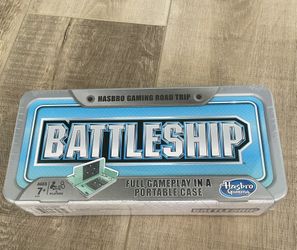 New Game Battleship Hasbro Gaming Road Trip In Portable Case