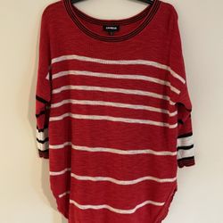 Red Sweater from Express