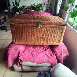Antique Wecker Blanket Chest 1970