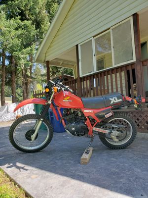 Photo 1985 honda xl 250. 4900 miles title in hand
