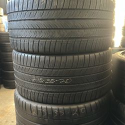 Pair Of Michelin Pilot Sport All Season 275/35ZR20 Tires