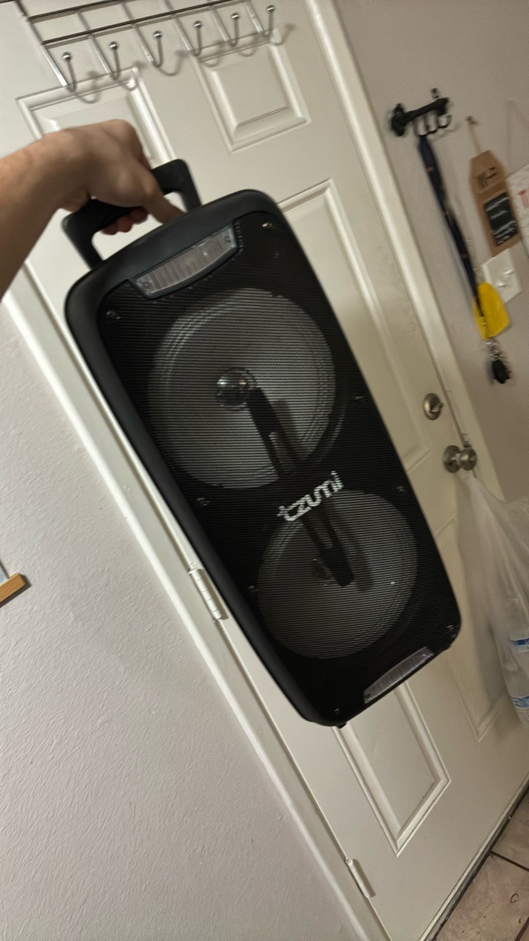 Tzumi Bluetooth Karaoke Speaker With Microphone