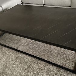 Restoration Hardware Metal Parquet Coffee Table