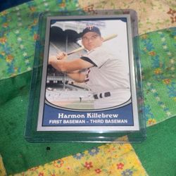 Harmon Killebrew Baseball Legends 1990 Pacific Baseball Card #35