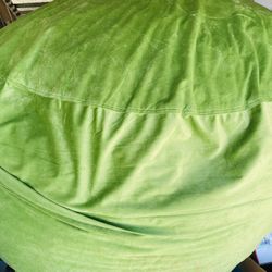 Chill Sack Bean Bag Chair - 5' Giant Memory Foam Lounge Chair with Soft Microfiber Cover