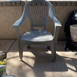Patio Chair With Slide out Cup And Phone Holder