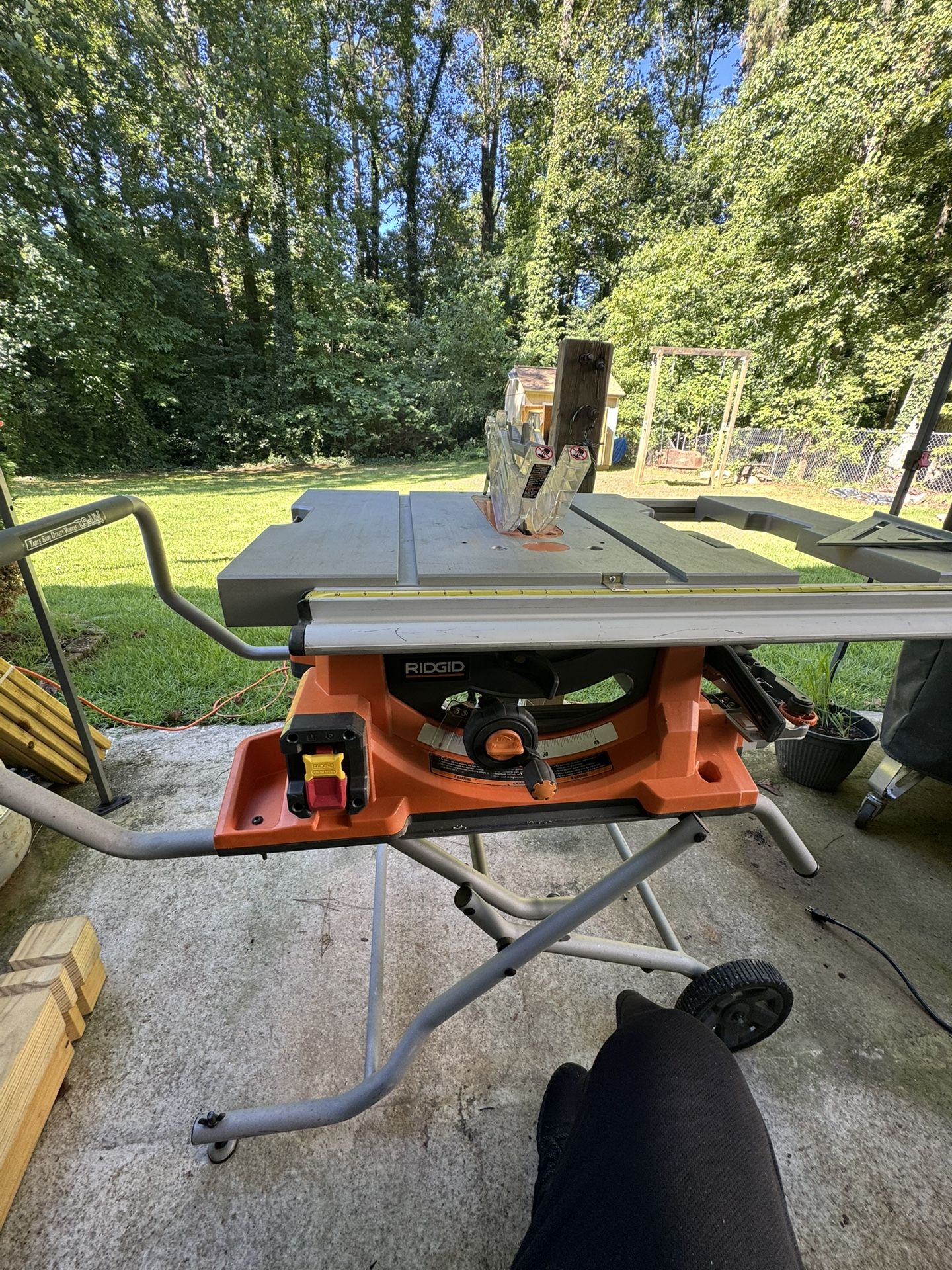 Ridgid 10” Table Saw