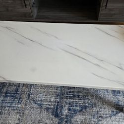 Marble Coffee Table And Two Side Tables
