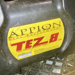Appion TEZ8 8 CFM Two-Stage HVAC Vacuum Pump – Great Condition