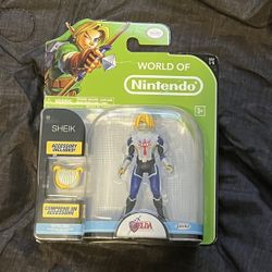 World of Nintendo Series 5 Sheik Ocarina of Time Action Figure