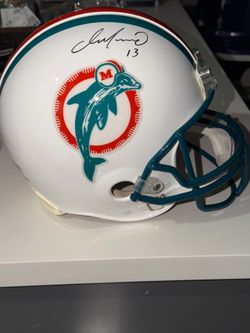 Dan Marino Signed Miami Dolphins Authentic Full-size Helmet