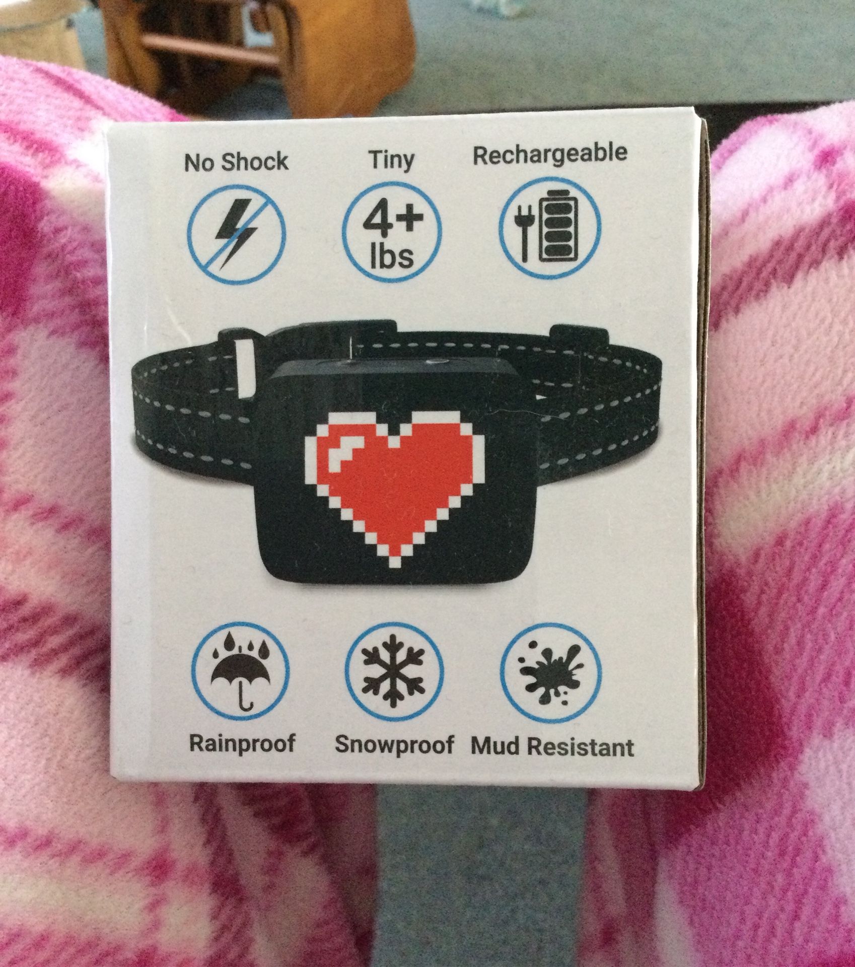 Small Dog Bark Collar Rechargeable - Anti Barking Collar for Small Dogs - Smallest Most Humane Stop Barking Collar - Dog Training No Shock Bark Colla